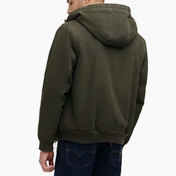 G.H. Bass Canvas hooded hard service jacket - Picture 3 of 11